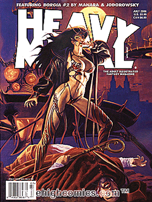 HEAVY METAL MAGAZINE JULY 2006