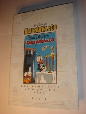 Kalle Anka & Co den Kompletta årg. 1951 HC del 1