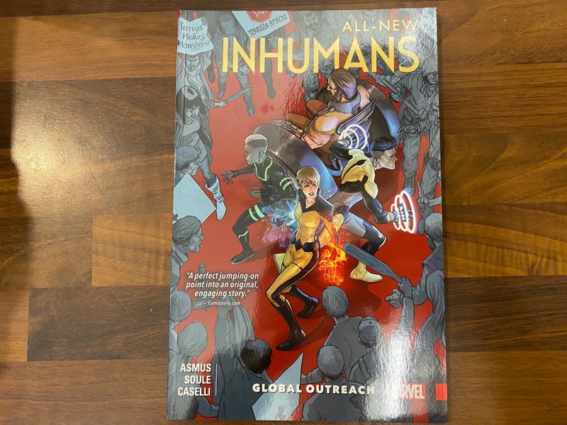 ALL NEW INHUMANS TP VOL 01 GLOBAL OUTREACH