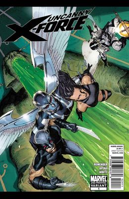 UNCANNY X-FORCE #1 2ND PTG OPENA VAR