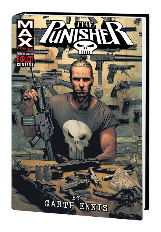 PUNISHER MAX BY GARTH ENNIS OMNIBUS HC VOL 01 NEW PTG