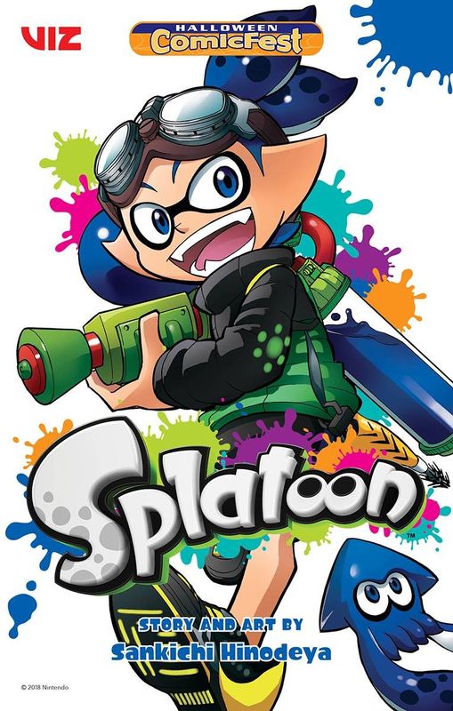 HCF 2018 SPLATOON MINI COMIC