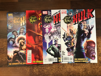 Realm of Kings Son of Hulk (2010 Marvel) #1-4 (complete)