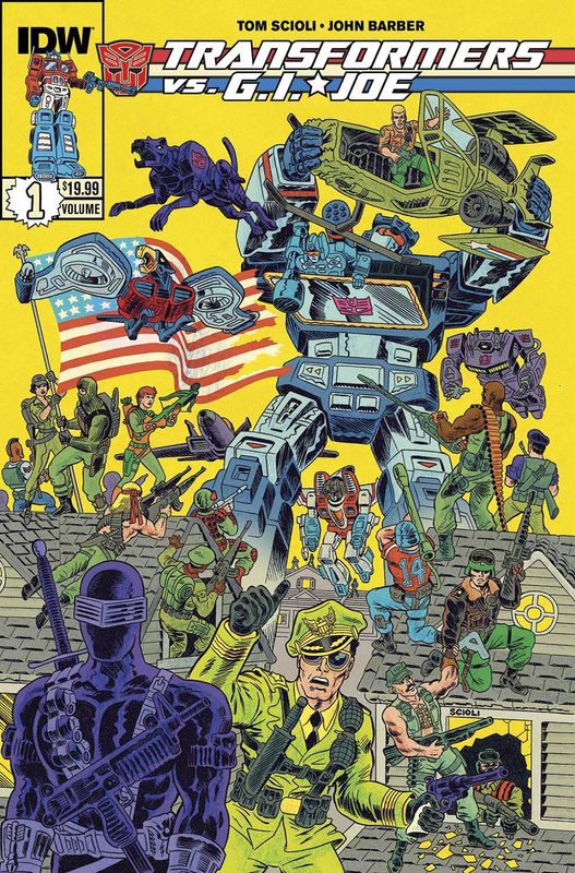 TRANSFORMERS VS GI JOE TP VOL 01