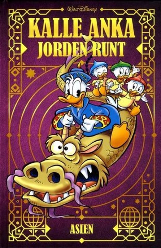Kalle Anka Jorden runt bok 5- Asien HC