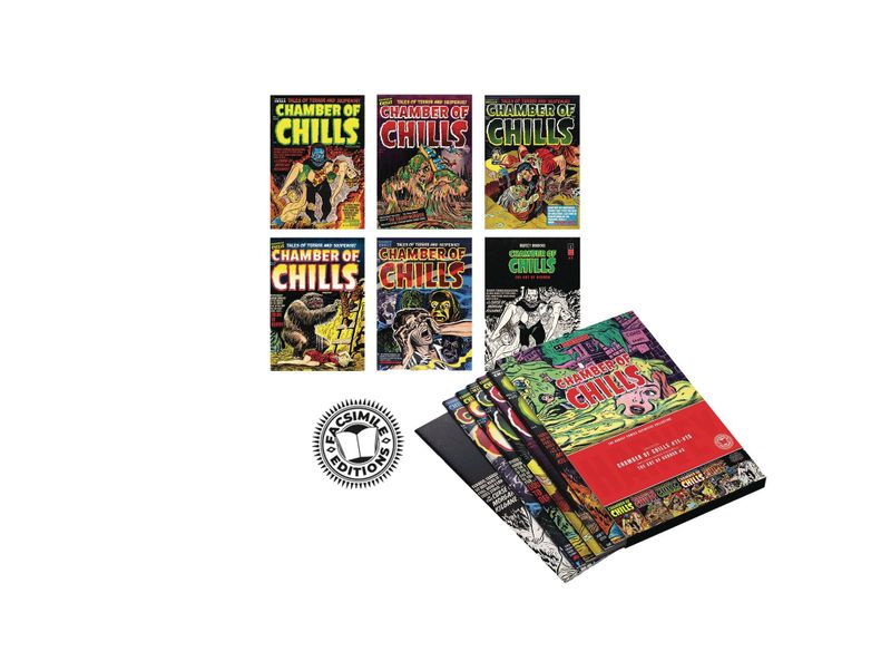 HARVEY CHAMBER OF CHILLS FACSIMILE SLIPCASE ED VOL 03  