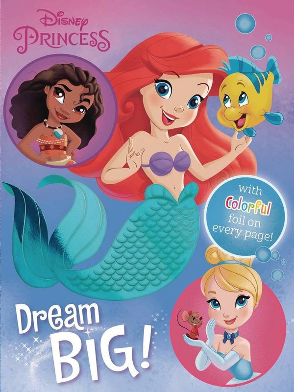 DISNEY PRINCESS DREAM BIG BOARD BOOK