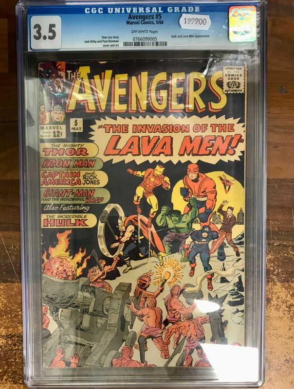 CGC 3,5 AVENGERS #5
