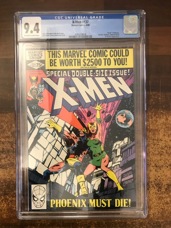 CGC 9,4 X-MEN #137