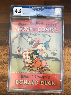 CGC 4,5 MARCH OF COMICS #20