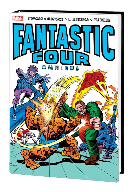 FANTASTIC FOUR OMNIBUS HC VOL 05 BUCKLER CVR