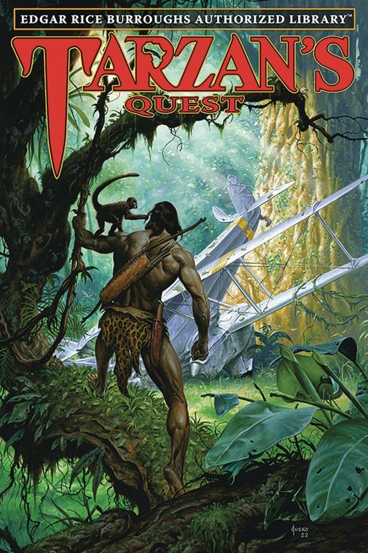 ERB AUTH LIB TARZAN HC VOL 19 TARZANS QUEST