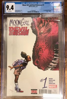CGC 9,4 MOON GIRL AND DEVIL DINOSAUR #1