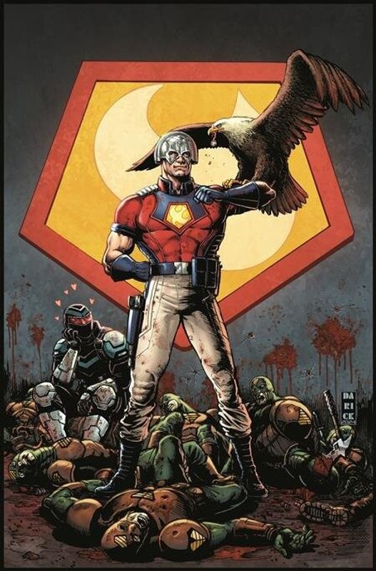 PEACEMAKER PRESENTS THE VIGILANTE EAGLY DOUBLE FEATURE #1 (OF 5) CVR C DARICK ROBERTSON CARD STOCK VAR