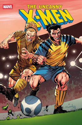 UNCANNY X-MEN #29 JONAS SCHARF MARVEL SOCCER VARIANT