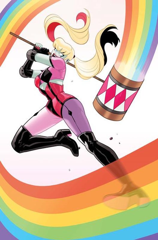 HARLEY QUINN #63 CVR E STEPHEN BYRNE DC PRIDE CARD STOCK VAR