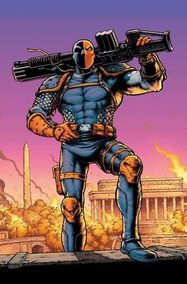 DEATHSTROKE INC #8 CVR B CHRIS BURNHAM CARD STOCK VAR (SHADOW WAR)