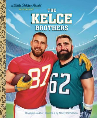 KELCE BROTHERS LITTLE GOLDEN BOOK BIOGRAPHY HC