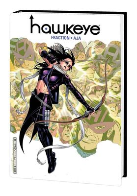 HAWKEYE BY FRACTION AND AJA OMNIBUS HC DM VAR NEW PTG