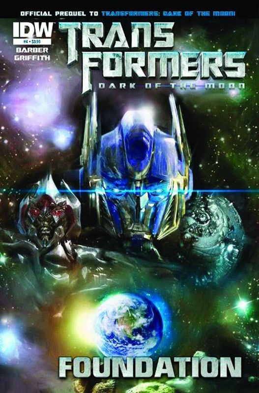 TRANSFORMERS 3 MOVIE PREQUEL FOUNDATION #4 (OF 4)