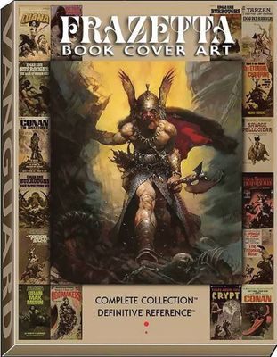 FRAZETTA BOOK COVER ART DLX SLIPCASE PREVIEWS EXC HC