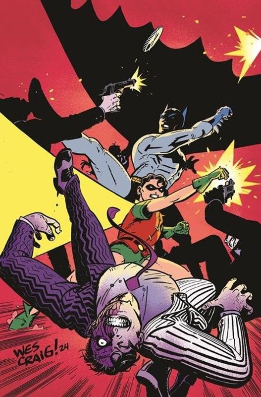 BATMAN & ROBIN YEAR ONE #6 (OF 12) CVR C WES CRAIG CARD STOCK VAR