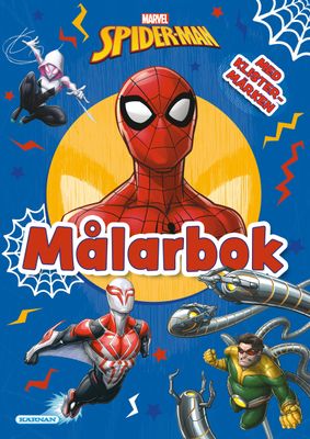 Spider-man målarbok SC