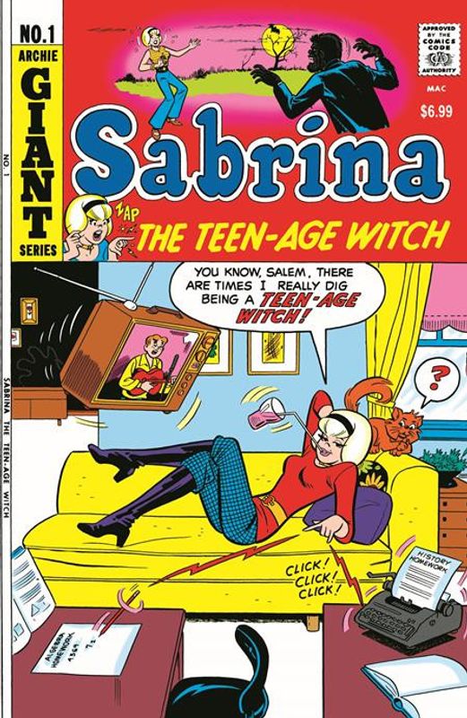 ARCHIE FACSIMILE #7 SABRINA THE TEENAGE WITCH #1 CVR A DAN DECARLO & RUDY LAPICK