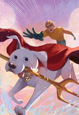 EMPEROR AQUAMAN #16 CVR E CRYSTAL KUNG APRIL DROOLS CARD STOCK VAR