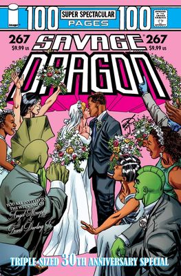 SAVAGE DRAGON #267 CVR A LARSEN