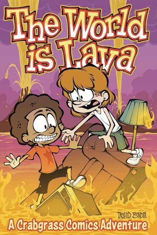 CRABGRASS COMIC ADV GN WORLD IS LAVA 