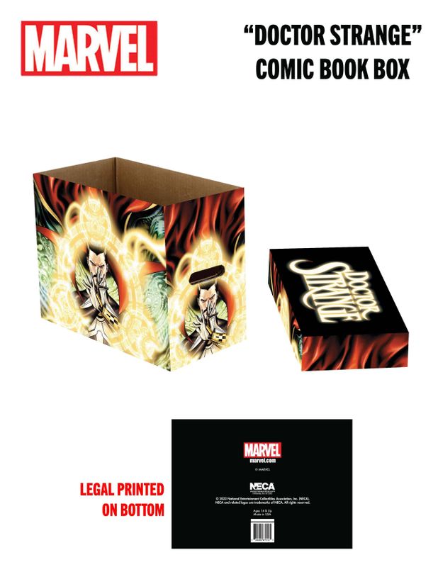 MARVEL DR STRANGE 5PK SHORT COMIC STORAGE BOX