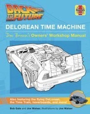 BACK TO THE FUTURE DELOREAN TIME MACHINE USERS MANUL