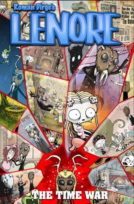 LENORE THE TIME WAR HC DIRECT MARKET CONVENTION EDITION KIT WALLIS CVR