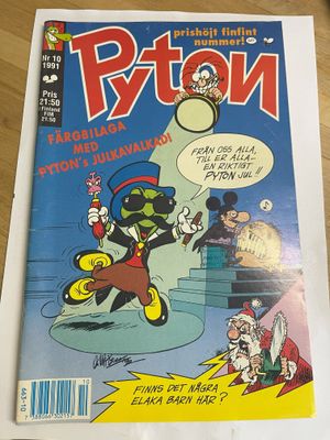 PYTON # 10 1991 den svenska serietidningen