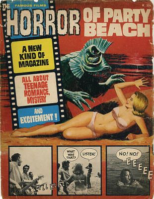 FAMOUS FILMS THE HORROR OF PARTY BEACH FACSMILE ED