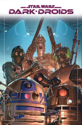 STAR WARS: DARK DROIDS OMNIBUS PETE WOODS COVER [DM ONLY]