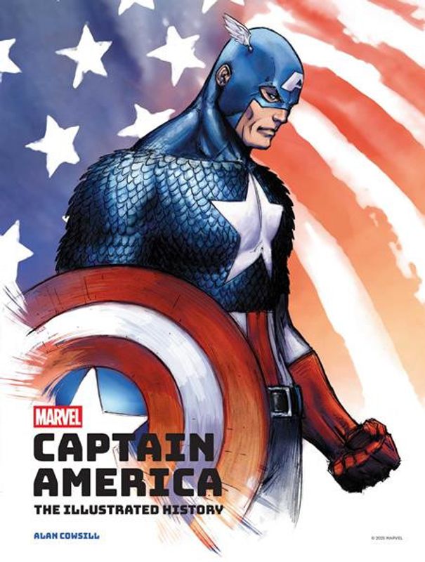 MARVELS CAPTAIN AMERICA THE ILLUSTRATED HISTORY HC