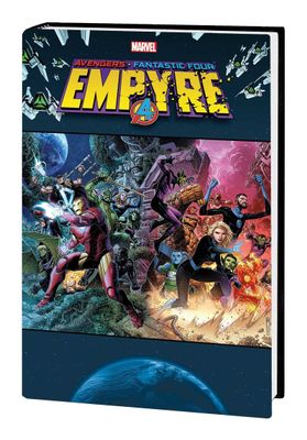 EMPYRE OMNIBUS HC CHEUNG AVENGERS FANTASTIC FOUR CVR