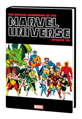 OFFICIAL HANDBOOK MARVEL 89 OMNIBUS HC DM VAR