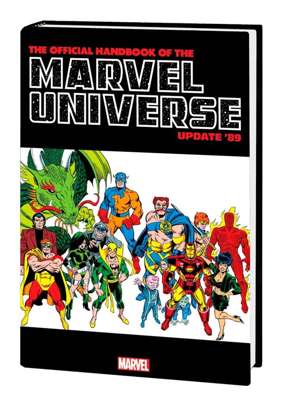 OFFICIAL HANDBOOK MARVEL 89 OMNIBUS HC DM VAR