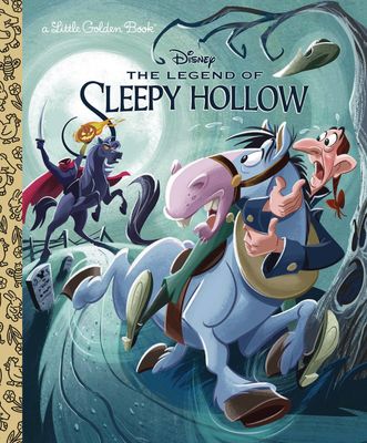 DISNEY CLASSIC LEGEND SLEEPY HOLLOW LITTLE GOLDEN BOOK