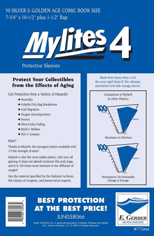 MYLITES 4 SILVER GOLD (PACK OF 50)