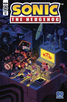 SONIC THE HEDGEHOG #34 10 COPY INCV FOURDRAINE