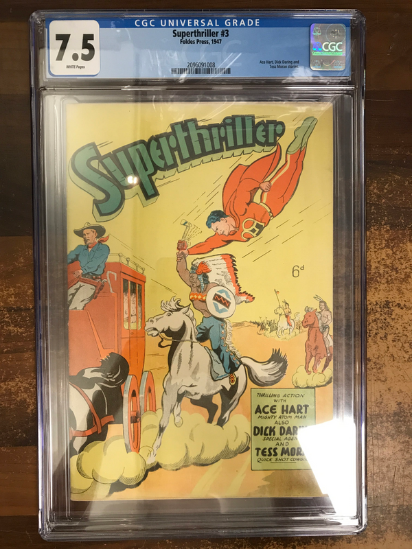 CGC 7,5 SUPERTHRILLER #3