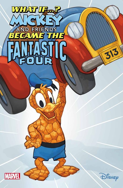 WHAT IF MICKEY & FRIENDS BECAME FANTASTIC FOUR #1 NOTO VAR