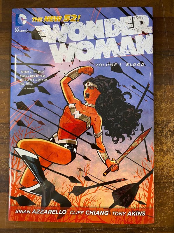 WONDER WOMAN HC VOL 01 BLOOD