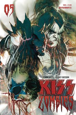 KISS ZOMBIES #5 CVR B SAYGER