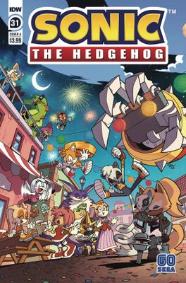 SONIC THE HEDGEHOG #31 CVR A YARDLEY