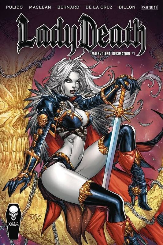 LADY DEATH MALEVOLENT DECIMATION #1 HC ED